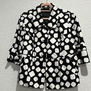 Size xl color black with white pokadots